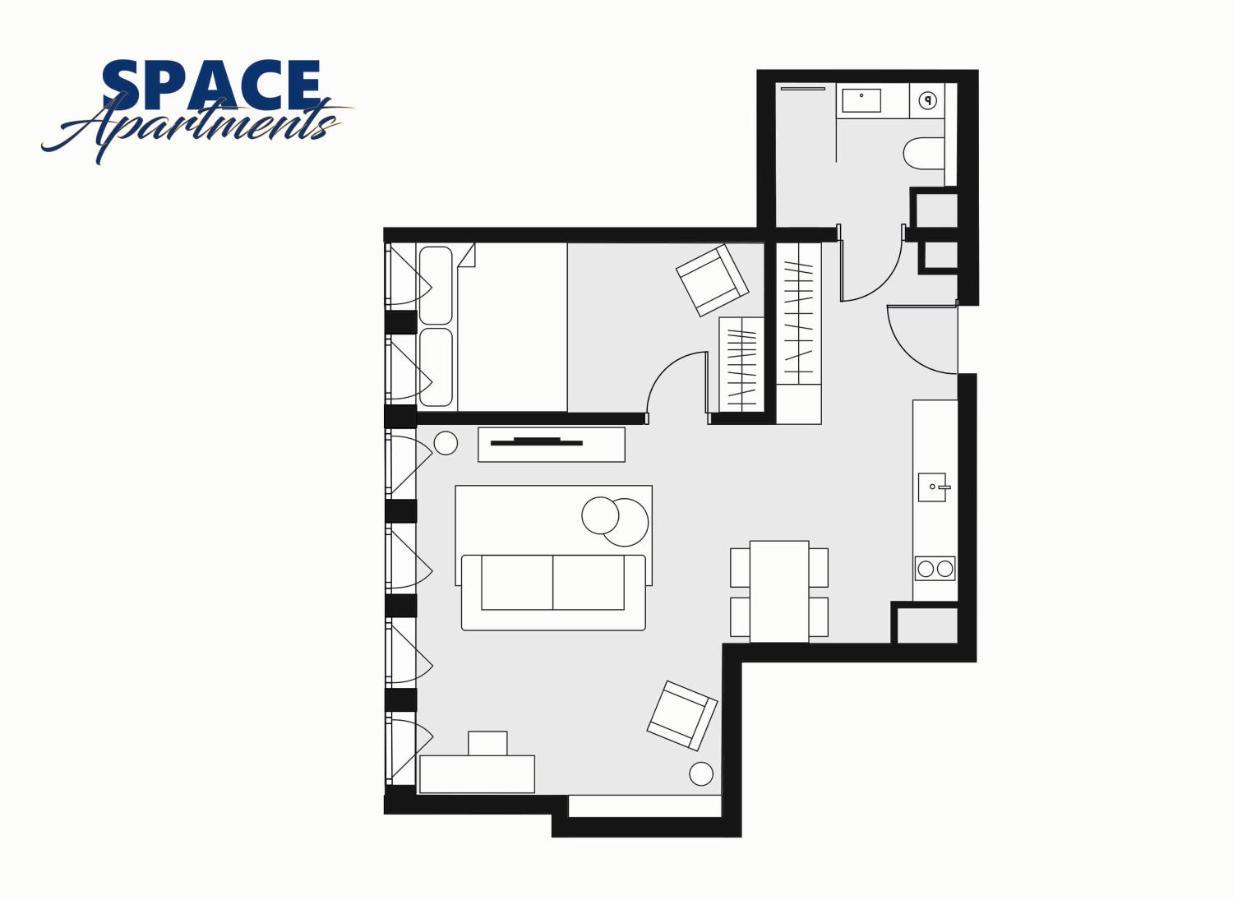 Space Apartments Szczecin Kültér fotó