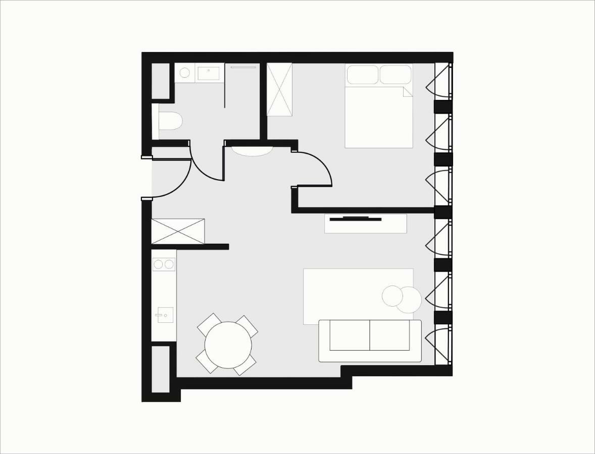 Space Apartments Szczecin Kültér fotó